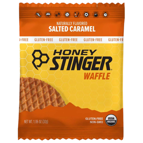 Honey Stinger, Gluten Free Waffle, Bar, Salted caramel (SINGLE SERVING)