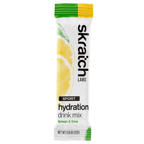 Skratch Labs, Sport Hydration Drink, Drink Mix, Lemon/Lime (SINGLE SERVING)