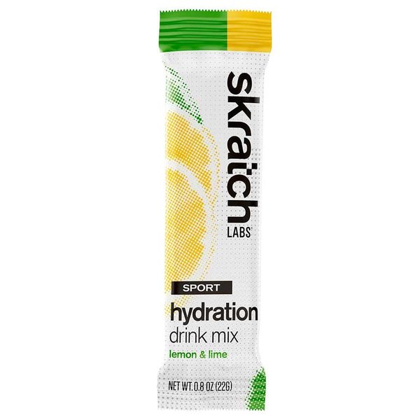 Skratch Labs Skratch Labs, Sport Hydration Drink, Drink Mix, Lemon/Lime (SINGLE SERVING)