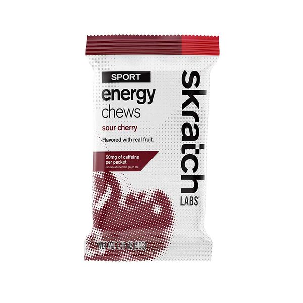 Skratch Labs Skratch Labs, Sport Energy, Chews, Sour Cherry, Caffeinated (SINGLE SERVING)