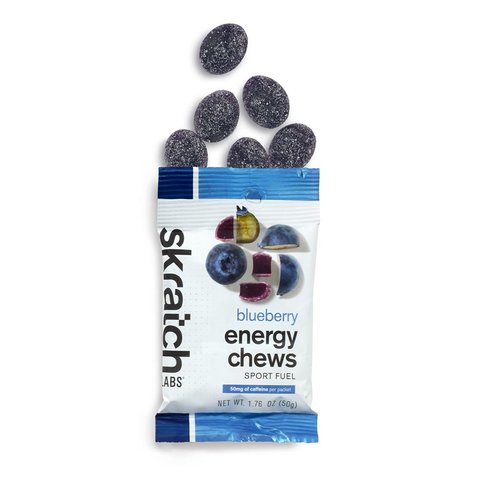 Skratch Labs, Sport Energy, Chews, Blueberry (SINGLE SERVING)