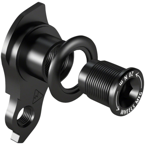 Wheels Manufacturing - TREK ABP UDH Derailleur Hanger w/ 30mm washer - Dropout #487 - Black