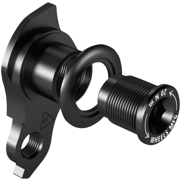 Wheels Manufacturing Wheels Manufacturing - TREK ABP UDH Derailleur Hanger w/ 30mm washer - Dropout #487 - Black
