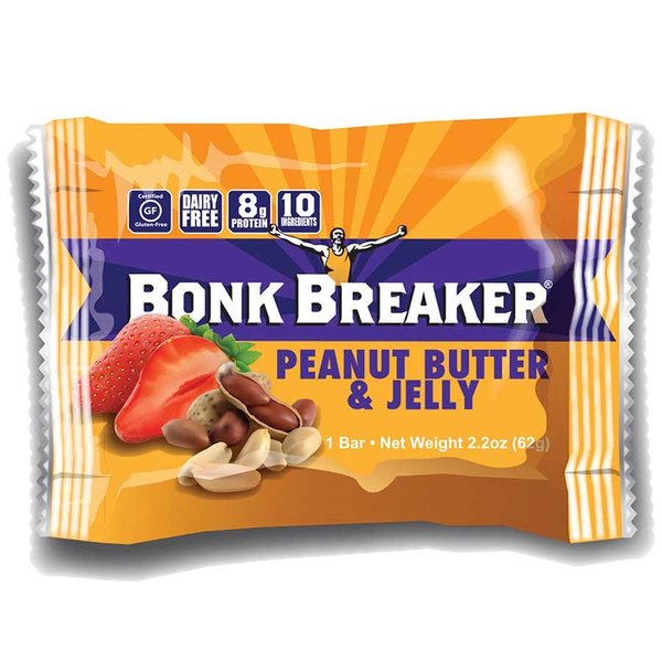 Bonk Breaker Bonk Breaker, Peanut Butter and Jelly (SINGLE SERVING)