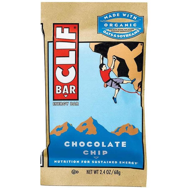 Clif Clif, Energy bars, Chocolate Chip (SINGLE SERVING)