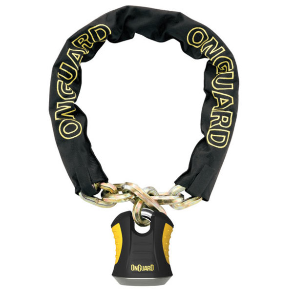 Onguard OnGuard Beast Chain w/ Padlock Bicycle Lock, 1778mm x 12mm