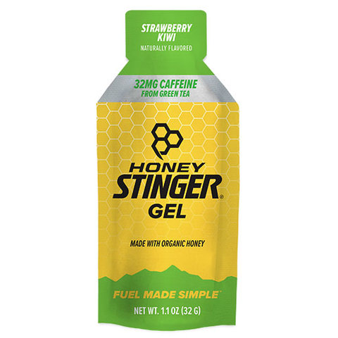 Honey Stinger Gel Pak, Organic Kiwi Strawberry +Caffeine (SINGLE SERVING)