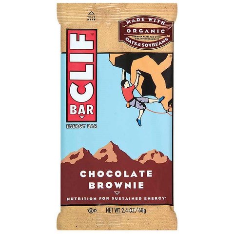Clif, Energy bars, Chocolate Brownie (SINGLE SERVING)
