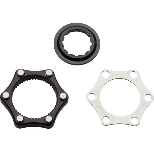 Problem Solvers Problem Solvers Center Lock to 6-Bolt Rotor Adapter Kit - QR and 12mm Axle