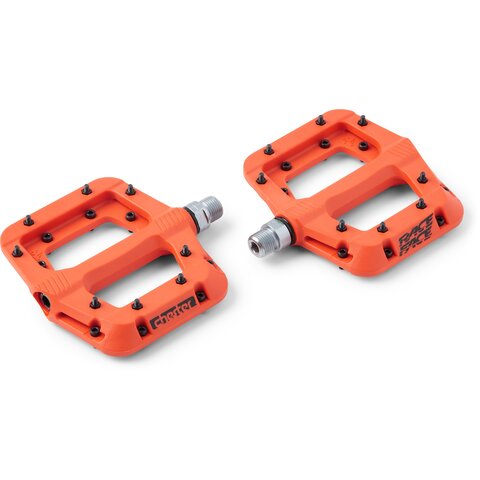 Race Face - Chester - Pedals - Platform - Composite - 9/16" - Orange - Replaceable Pins