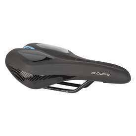 CLOUD-9 C9 Kush Plus Medium Memory Foam Seat Saddle (BLACK)