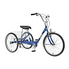 Miami Sun Traditional 24" 7 Speed Trike Tricycle (BLUE METALLIC)
