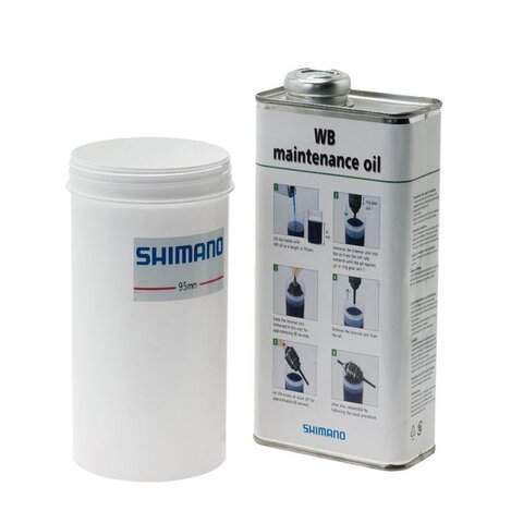 Shimano Internal Hub Maintenance Oil Set (Dipping Vessel & 1000ml Oil Can)