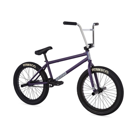 White and hot sale purple bmx bikes