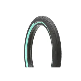 Haro Haro 20" X 2.40" La Mesa BMX Tire BLACK tread/TEAL sidewall