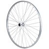 Sta-Tru Front Double Wall Wheel, 27''x1-1/4, Bolt-On 3/8'' x 100mm, Silver