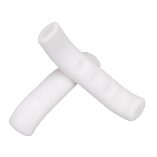 Miles Wide Miles Wide Sticky Fingers Bicycle Brake Lever Covers (PAIR) WHITE
