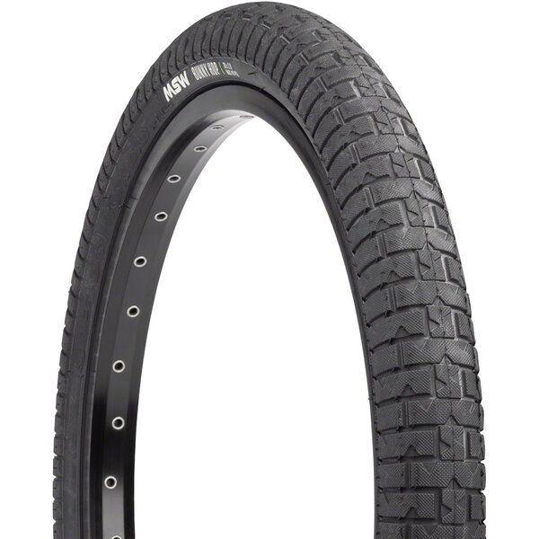 MSW MSW Bunny Hop Tire - 20" x 2.0"  Wire Bead 33tpi - BLACK