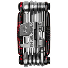 Crankbrothers Crank Brothers M17 Multi Tool - Limited Edition, Splatter Paint Red