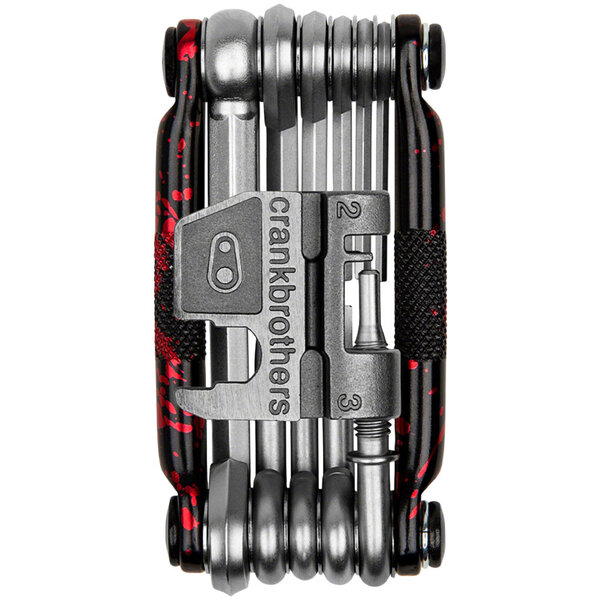 Crankbrothers Crank Brothers Multi 17 Multi Tool - Limited Edition, Splatter Paint Red