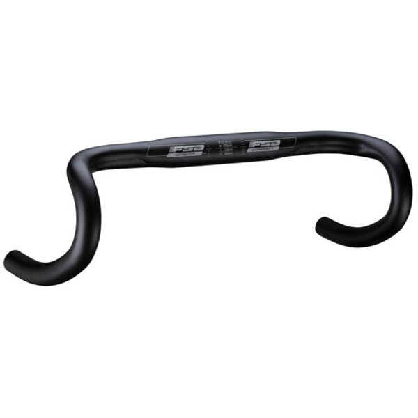 FSA FSA Omega Compact Drop Bar Handlebar, (31.8mm clamping) 42cm wide BLACK