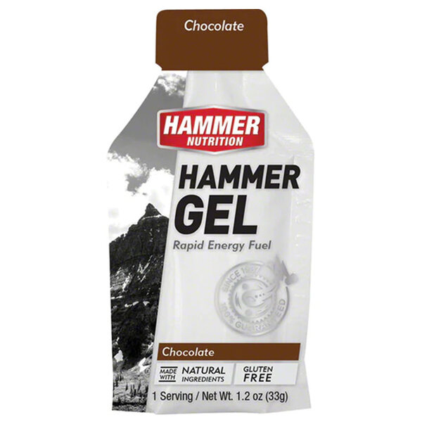 Hammer Nutrition Hammer Gel, Chocolate, 1.2oz (EACH)