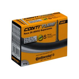Continental Bicycle Inner Tube - 650c x 20 - 25mm - Presta Valve: 60mm - Supersonic - Continental