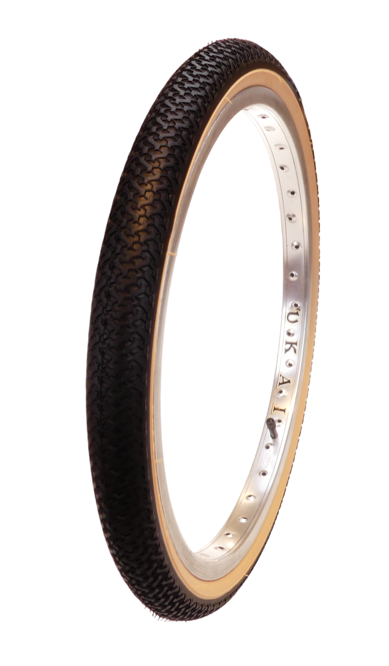 Kenda K55 freestyle tread BMX bicycle GUMWALL tire 20" X 1.75 BLACK