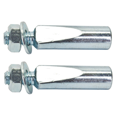 Cyclists Choice 9.5mm Crank Cotter Pins (PAIR) SILVER