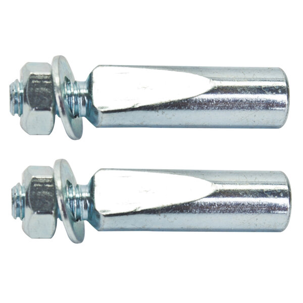 CYCLISTS Cyclist Choice  9.5mm Crank Cotter Pins (PAIR) SILVER