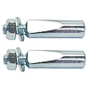 Cyclist Choice 9.0mm Crank Cotter Pins (PAIR) SILVER