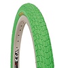 Kenda 20" X 1.95" Kontact K841 BMX street tire ALL GREEN w/ YELLOW HOT PATCH
