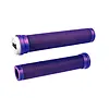 ODI BMX Attack SX Longneck open end BMX flangeless bicycle grips with bar ends 160mm IRIDESCENT PURPLE