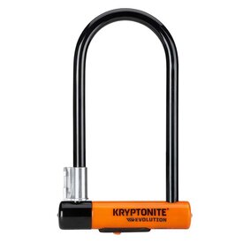 KRYPTONITE Kryptonite, Evolution STD (DD), U-Lock, Key, 101x229mm, 4''X9'', Thickness in mm: 14mm, Orange