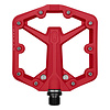 Crank Brothers - Stamp 1 (GEN 2) - Pedals - Platform - Composite - 9/16" - Red - Small