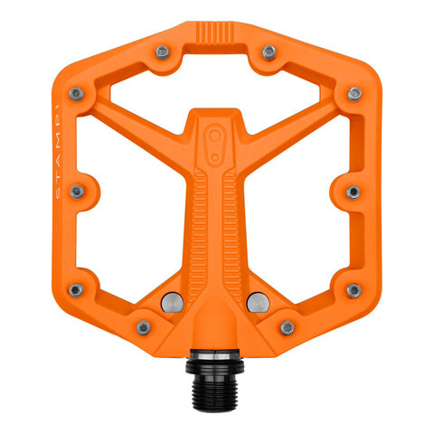 Crankbrothers - Stamp 1 (GEN 2) - Pedals - Platform - Composite - 9/16" - Orange - Small