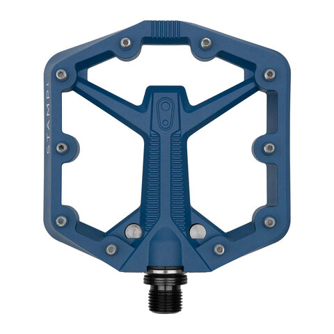 Crankbrothers - Stamp 1 (GEN 2) - Pedals - Platform - Composite - 9/16" - Navy Blue - Small