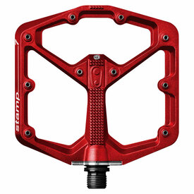 Crankbrothers Crankbrothers - Stamp 7 - Pedals - Platform - Aluminum - 9/16" - Red - Small