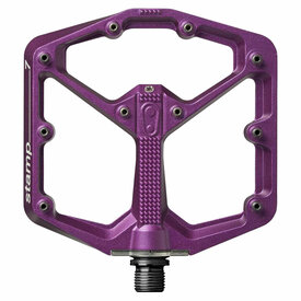 Crankbrothers Crankbrothers - Stamp 7 - Pedals - Platform - Aluminum - 9/16" - Purple - Small