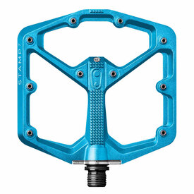 Crankbrothers Crankbrothers - Stamp 7 - Pedals - Platform - Aluminum - 9/16" - Electric Blue - Large