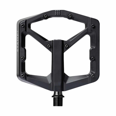 Crankbrothers - Stamp 2 - Pedals - Platform - Aluminum - 9/16" - Black - Large