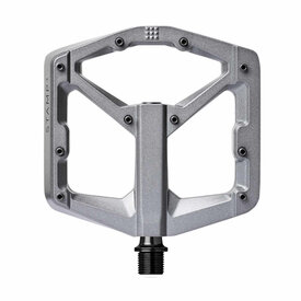 Crankbrothers Crankbrothers - Stamp 3 - Pedals - Platform - Magnesium - 9/16" - Charcoal Grey - Large