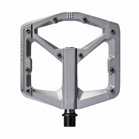 Crankbrothers - Stamp 3 - Pedals - Platform - Magnesium - 9/16" - Charcoal Grey - Large