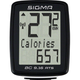 SIGMA Sigma BC 9.16 ATS Bike Computer - Wireless, Black