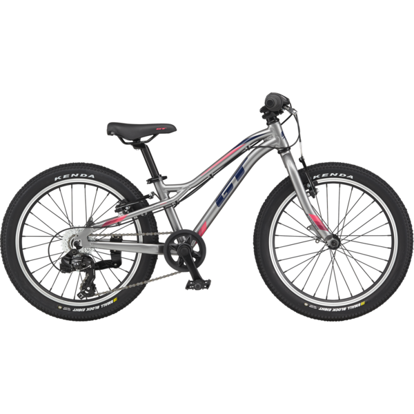 GT GT Stomper Prime 20" youth mountain bicycle SILVER