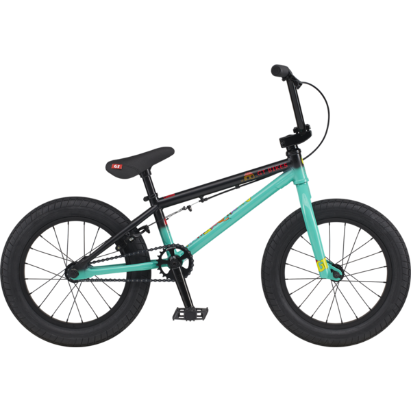 GT GT Performer 16 BMX bicycle PITCH GREEN