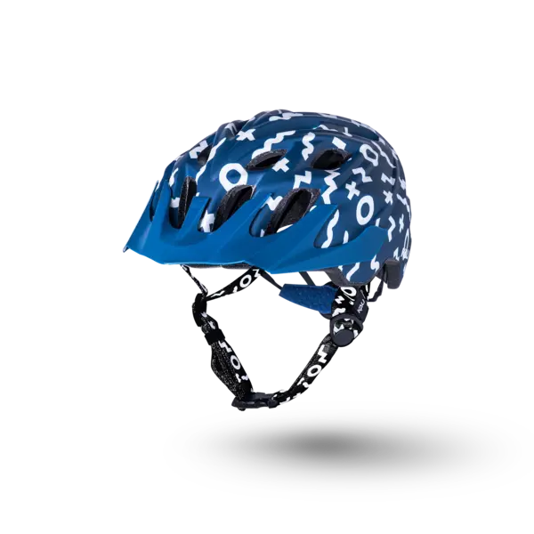 Kali Protectives Chakra Youth Plus Bicycle Helmet ZWIGGLES MATTE TEAL/WHITE (OS: 52-57cm)