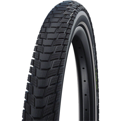Schwalbe Pick-Up 27.5" x 2.35" street tire (wire bead, E50 rated) Performance Line, Super Defense, Addix E, Twin Skin - BLACK/REFLECTIVE