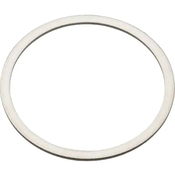 November Bicycles Center lock brake rotor split shim (0.25mm thick) SILVER - SOLD INDIVIDUALLY