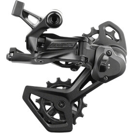 microSHIFT microSHIFT ADVENT X V2 Rear Derailleur - 10-Speed, Medium Cage, Clutch, ADVENT X and Sword Compatible, Black, Ver. 2